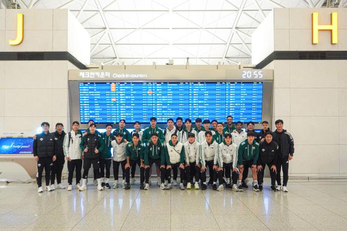 전북현대모터스FC, 2026시즌 스페인 전지훈련 출발 기사 이미지