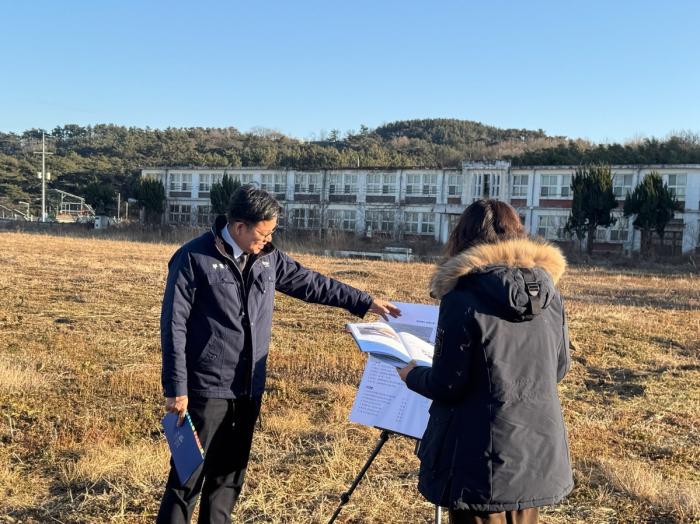 정화영 부안군 부군수, 공공건축물 건립 주요 현장 점검 실시 기사 이미지
