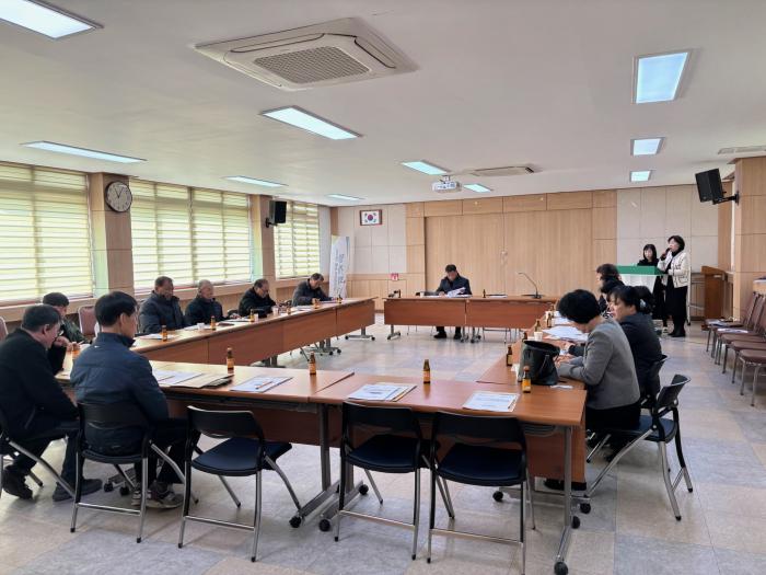 임실군 강진면 주민자치위원회, 2026년 프로그램 운영계획 논의 기사 이미지