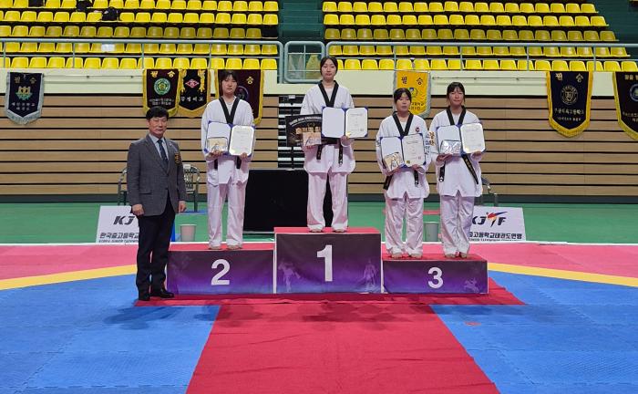 전주스포츠클럽 문지담, 태권도 청소년 국대 선발 기사 이미지