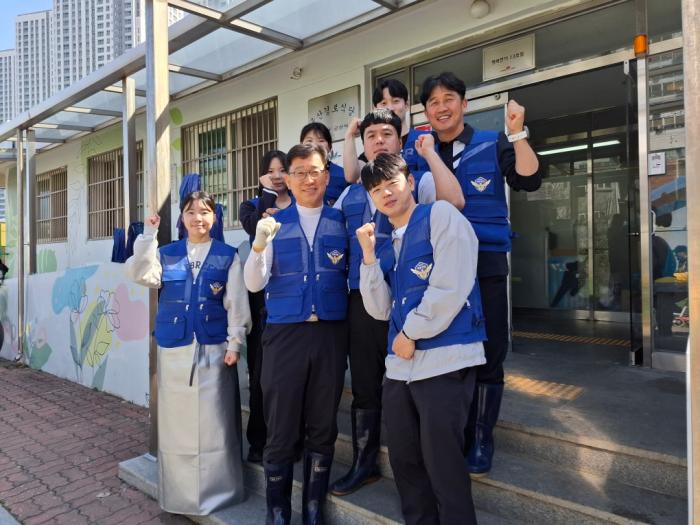 군산해경 해우리 봉사단, 지역사회 나눔 실천 기사 이미지