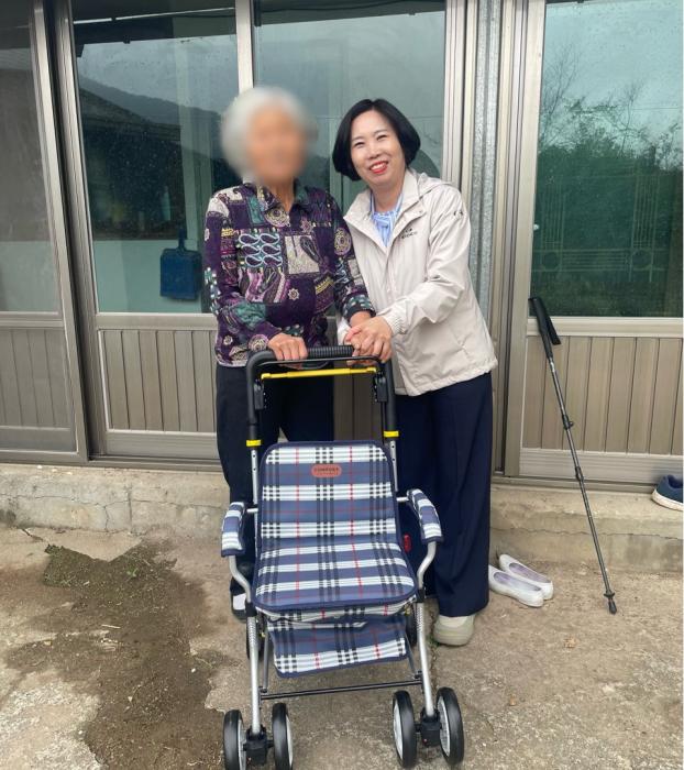 임실 덕치면, 거동불편 어르신 보행보조기 지원  기사 이미지