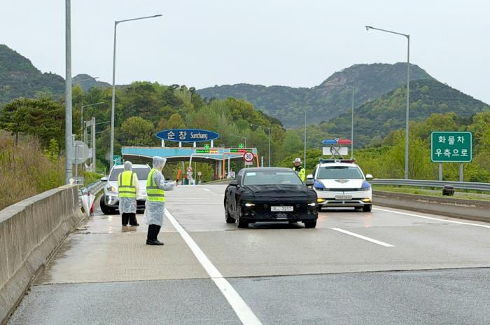순창군·순창경찰서, 자동차 체납차량 합동단속 실시 기사 이미지