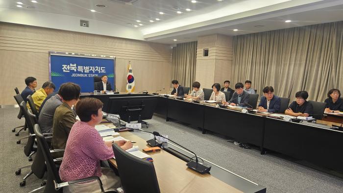 전북도-시군 부단체장 회의…여름철 재난대응체계 점검 기사 이미지