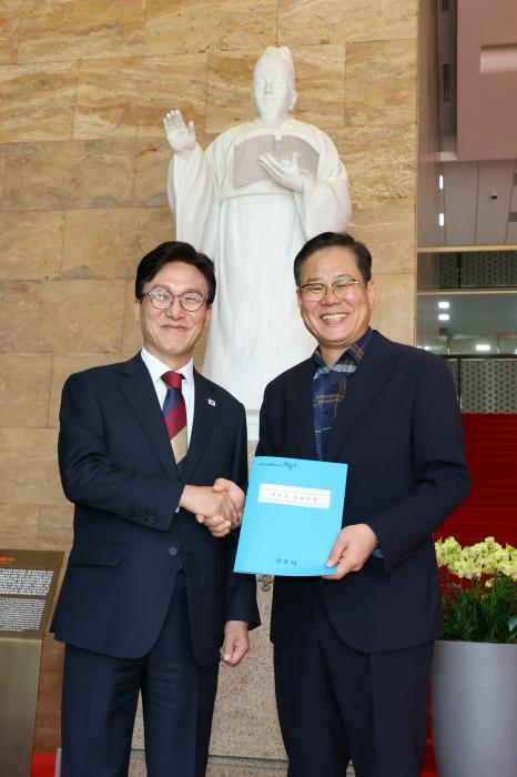 조지훈 전주시장, 국회·행안부 찾아 국비·교부세 확보 ‘총력전’ 기사 이미지